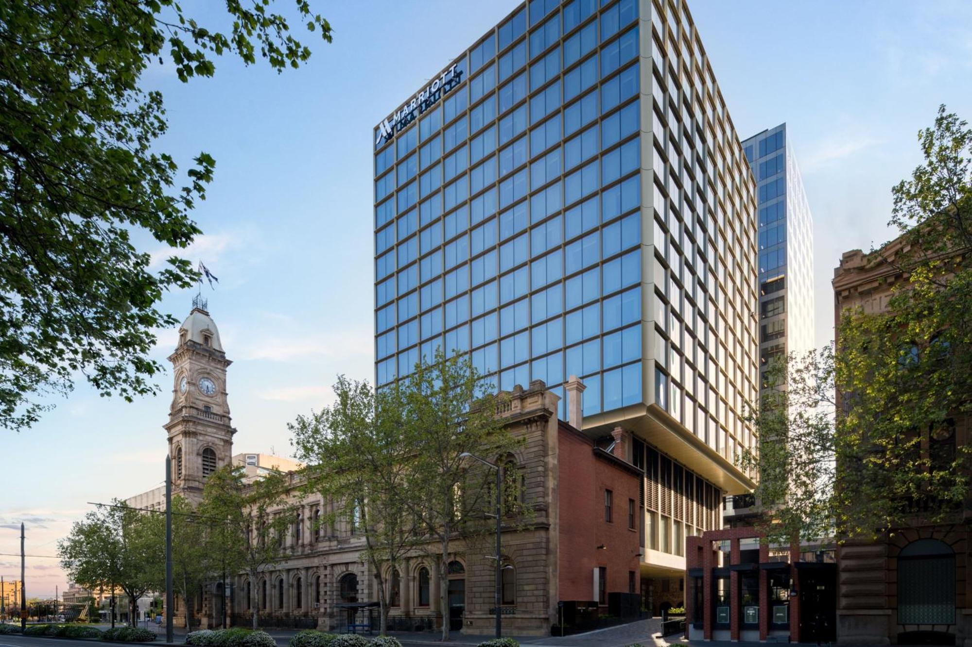 Adelaide Marriott Hotel Exterior foto